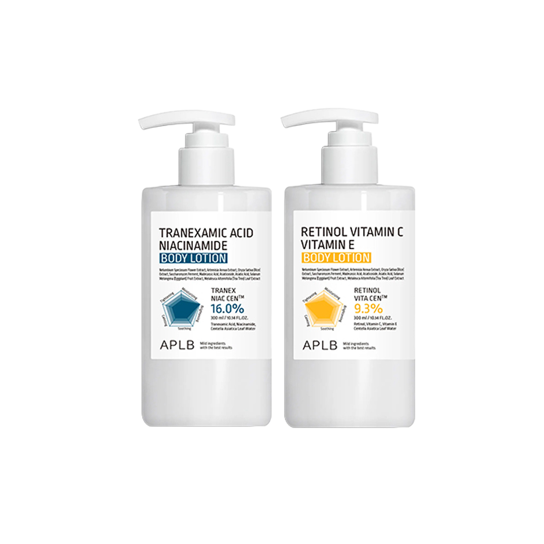 APLB - Duo Lociones Corporales Retinol Vita CEN + TXA Niacinamide